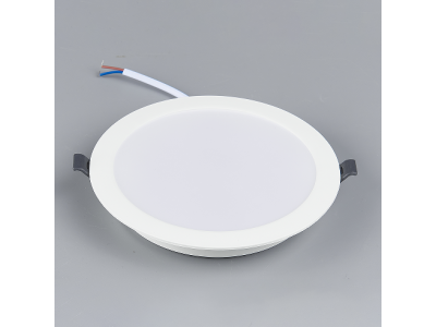 塑料BOB面板灯暗装系列-正发光圆形